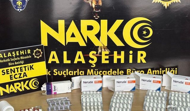 Manisa'da narkotik operasyonunda 5 tutuklama