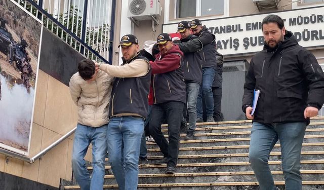 İstanbul'da çalıştığı kuyumcuyu soyan şahıs, arkadaşlarıyla otelde eğlence düzenledi