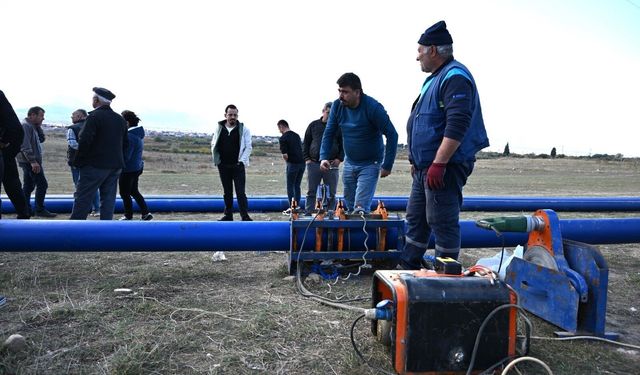 Manisa'da 45 yıllık asbestli içme suyu hattı tarihe karışıyor