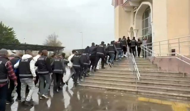 'Daltonlar' ve 'Casperler' suç örgütü operasyonunda 8 tutuklama