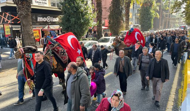 Cumhurbaşkanı Erdoğan, Aydın'da develerle karşılanacak