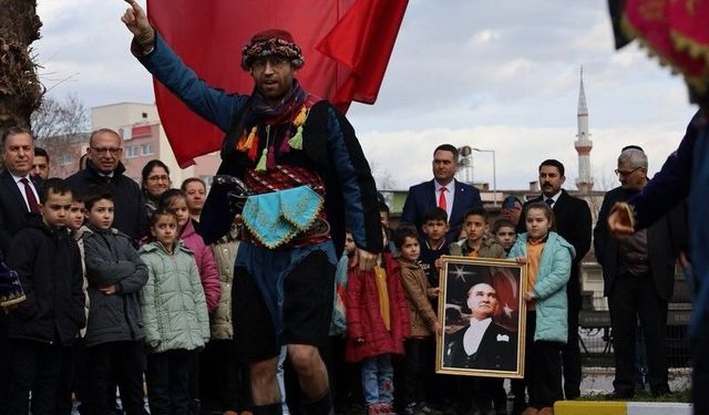 Atatürk'ün Turgutlu'ya gelişinin 103'üncü yılı kutlandı