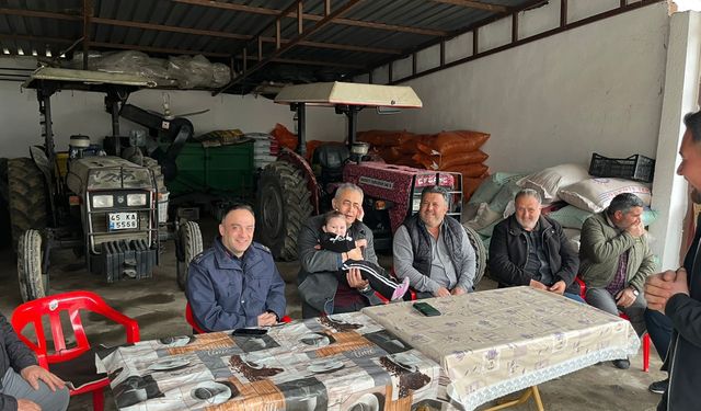 Alaşehir Kaymakamı Güngör mahalle halkıyla buluştu