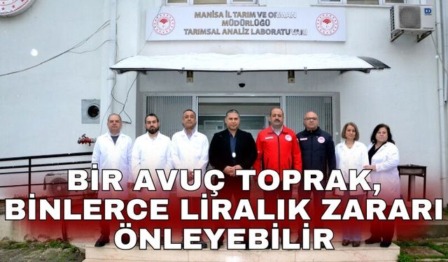 Bir avuç toprak, binlerce liralık zararı önleyebilir