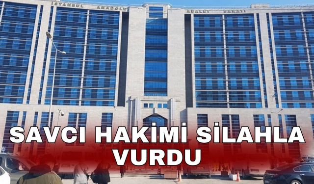 Savcı hakimi silahla vurdu