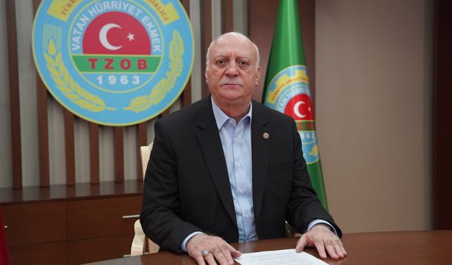 TZOB Genel Başkanı Bayraktar: "Kuraklıktan zarar gören üreticilerimizin de zararları karşılanmalıdır"