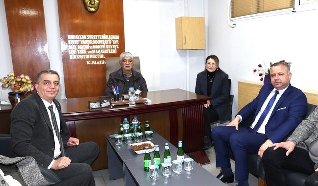 Şehzadeler Başkanı Şimşek'ten TARİŞ'e ziyaret