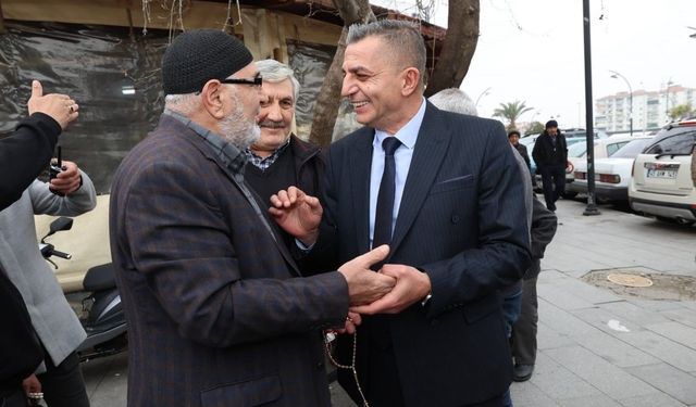 Şehzadeler Başkanı Şimşek, mahalle ziyaretlerine devam ediyor