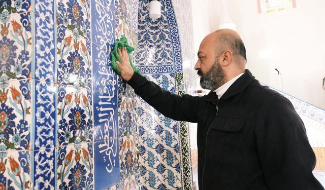 Yunusemre'de ibadethaneler ramazana hazırlanıyor