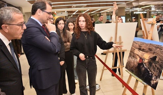 Salihli’de gençlerden Sardes’e sanatsal dokunuş