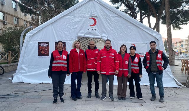 Kızılay Alaşehir'de 12 bin kişiye Ramazan sofrası kuracak