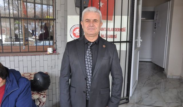 Salihlili muhtarlar yeni başkanını seçti