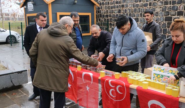 Diyarbakır'da vatandaşlardan Devlet Bahçeli'ye 'süreç' teşekkürü