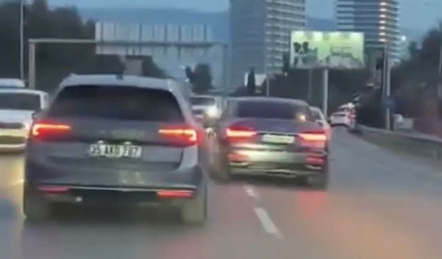 İzmir'de trafikte makas atan sürücüye 90 bin lira ceza