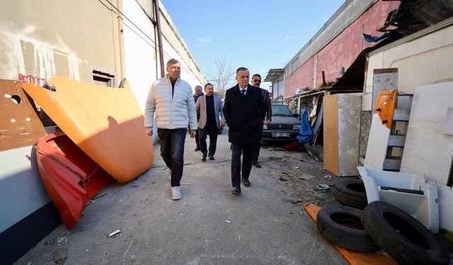 Başkan Balaban KSS esnafını dinledi