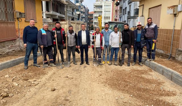 Alaşehir'de asfalt sezonu açıldı