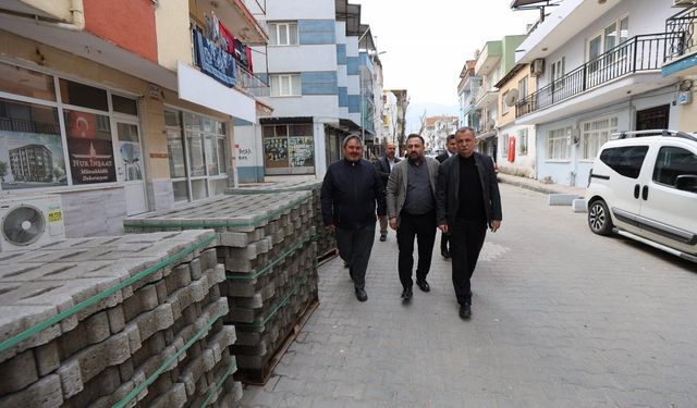 Barbaros’ta yollar yenileniyor