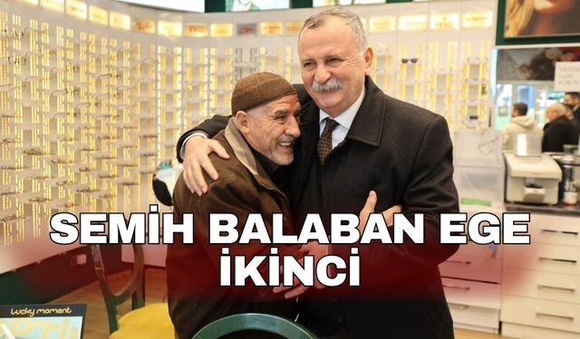 Semih Balaban Ege ikinci