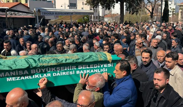 Manisalı esnaf Hüseyin Taylan son yolculuğuna uğurlandı