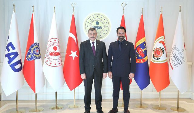 Mücahit Arınç’tan İçişleri Bakanı Mustafa Çiftçi’ye Ziyaret
