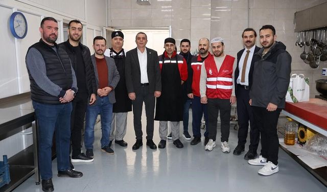 Başkan Şimşek çalışmalar hakkında yerinde bilgi aldı