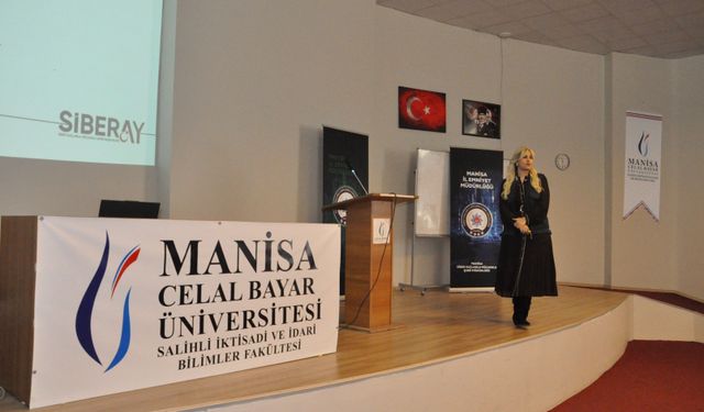 Salihli’de üniversite öğrencilerine siber suçlar ve dolandırıcılık eğitimi