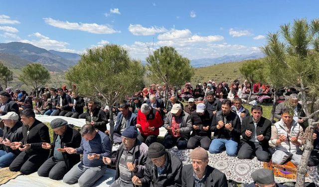 Kızılçukur’da yağmur duası geleneği yaşatıldı