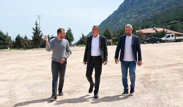 Hamalın Kırı Piknik Alanına güvenli ulaşım için yeni yol