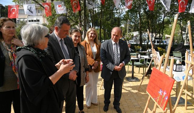 Emekli Kafe'de duygu dolu sergi