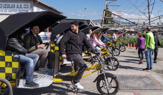 İzmir'de Bisicab dönemi başlıyor