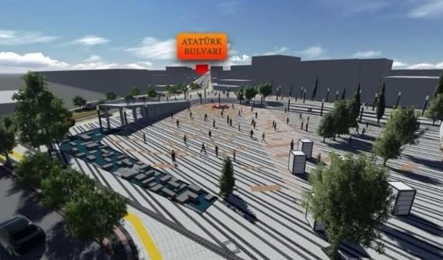 Alaşehir'in çehresi kentsel tasarım yarışmasıyla değişecek