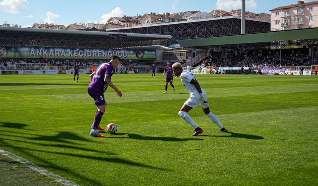 Manisa FK Ankara'dan eli boş döndü
