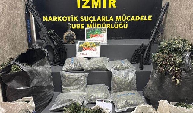 İzmir'de uyuşturucu operasyonu: 2 tutuklama