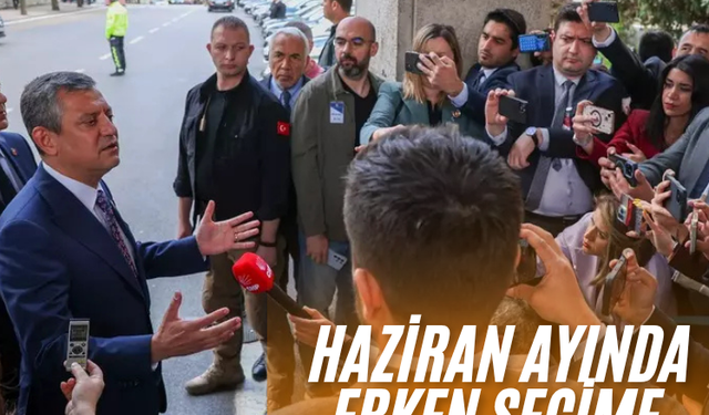 Numan Kurtulmuş ile görüşen Özel'den ara seçim açıklaması