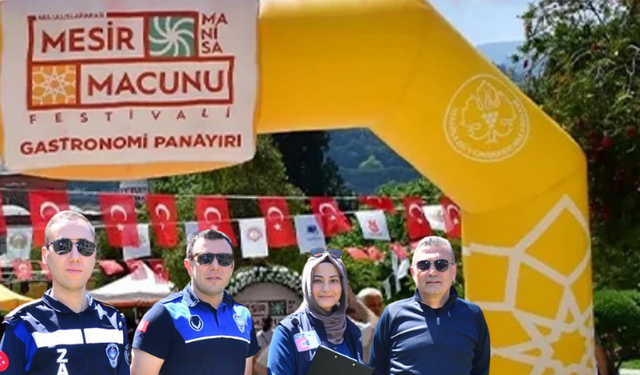 Gastronomi panayırında denetim