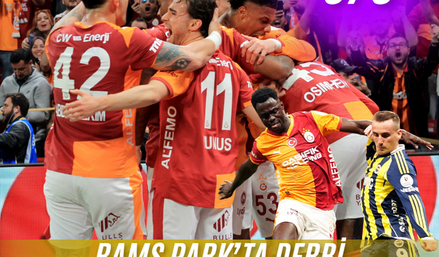 Derbide kazanan Galatasaray
