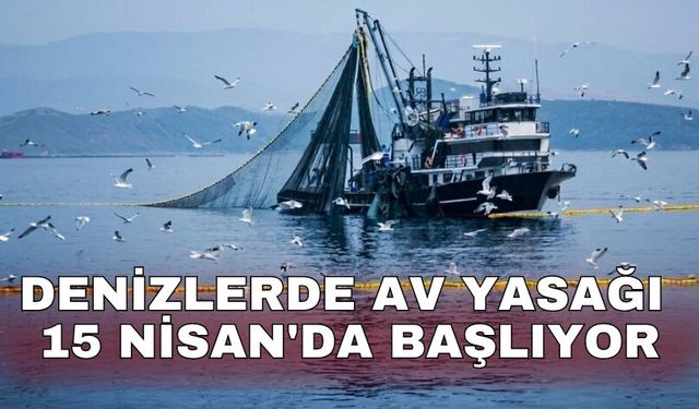 Denizlerde av yasağı 15 Nisan'da başlıyor
