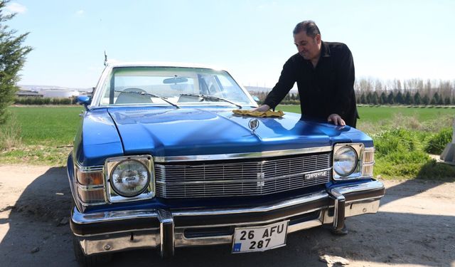 Çocuklukta hayal ettiği araca 52 yaşında kavuştu