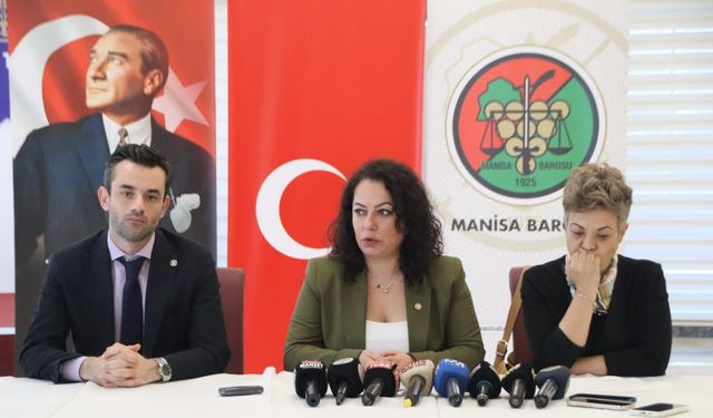 Manisa Barosu Başkanı Yeşil:  “Çocukların güvenliği konusunda kırılganız”