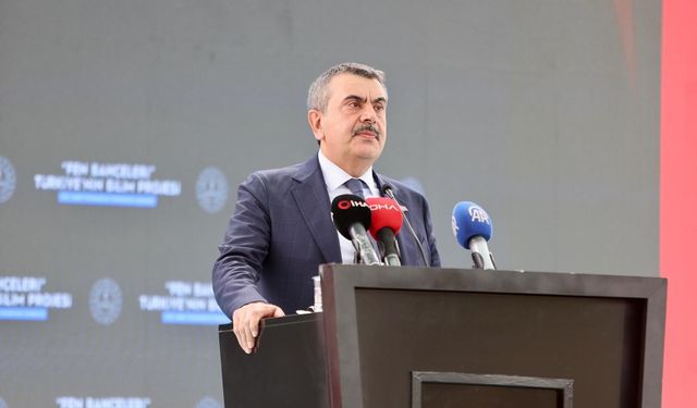 Bakan Tekin: "Türkiye'de okullaşma oranı yüzde 94"