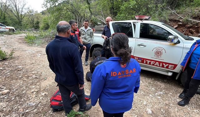 Kazdağları’nda kayıp şahıstan acı haber