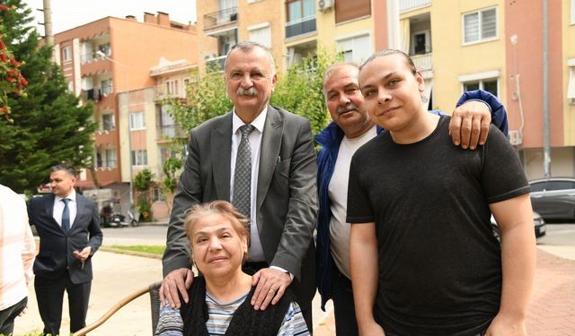 Başkan Balaban vatandaşın sorunlarını dinledi