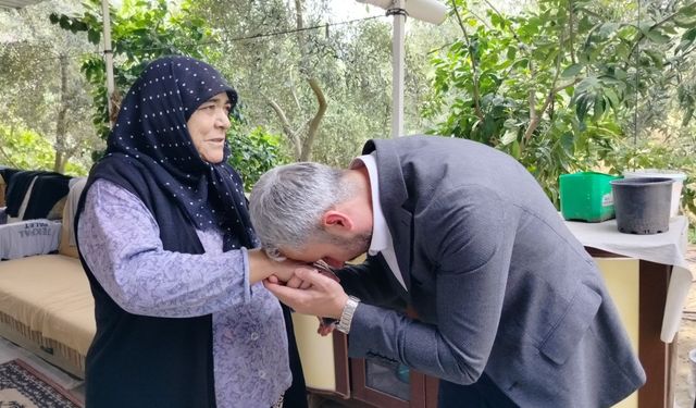 Manisalı şehit anneleri yalnız bırakılmadı