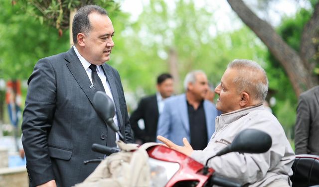 Başkan Dutlulu Alaşehir’de mahalle muhtarlarıyla buluştu