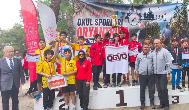 Oryantiring Türkiye ikinciliği Manisa’ya geldi