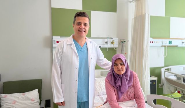 Ağrılarından kapalı ameliyatla kurtuldu
