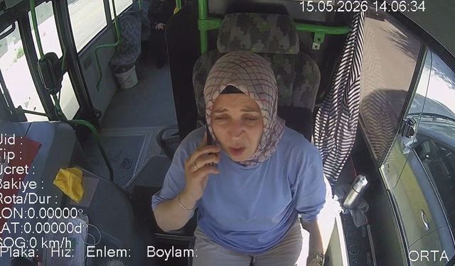 Yolcusu fenalık geçirince kadın şoför rotayı hastaneye çevirdi