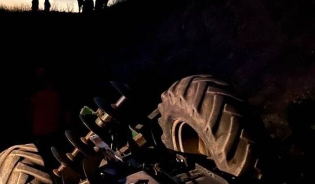 Traktör yine can aldı: 9 metreden yuvarlanan sürücü hayatını kaybetti