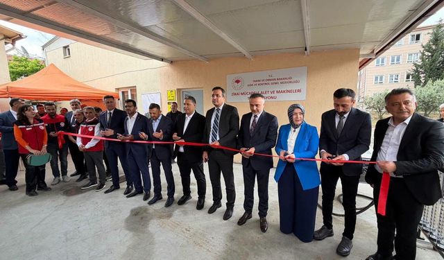 Türkiye'nin ilk zirai mücadele test istasyonu Sarıgöl'de açıldı