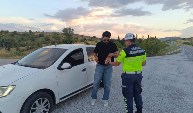 Manisa'da jandarmanın sıkı denetimi sonuç verdi